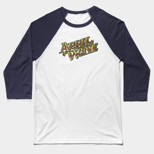 April Wine 1969 Baseball T-Shirt by JCD666